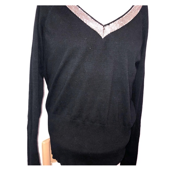 Women's Plus sz Studded Sweater - Picture 1 of 4
